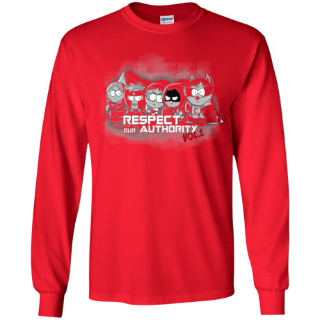 T-Shirts Red / YS Guardians of AU2 Youth Long Sleeve T-Shirt