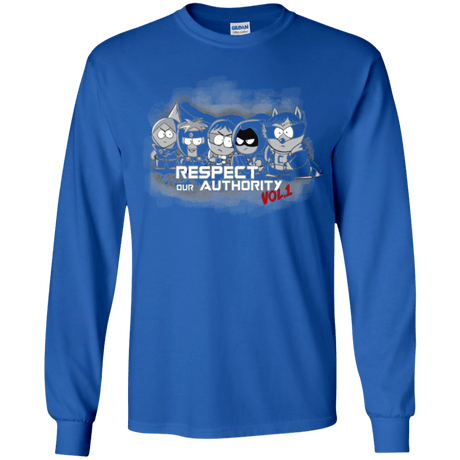 T-Shirts Royal / YS Guardians of AU2 Youth Long Sleeve T-Shirt