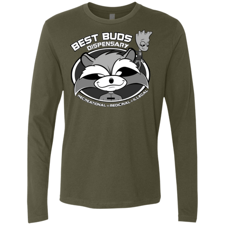 T-Shirts Military Green / Small Guardians Of The Greenery Men's Premium Long Sleeve