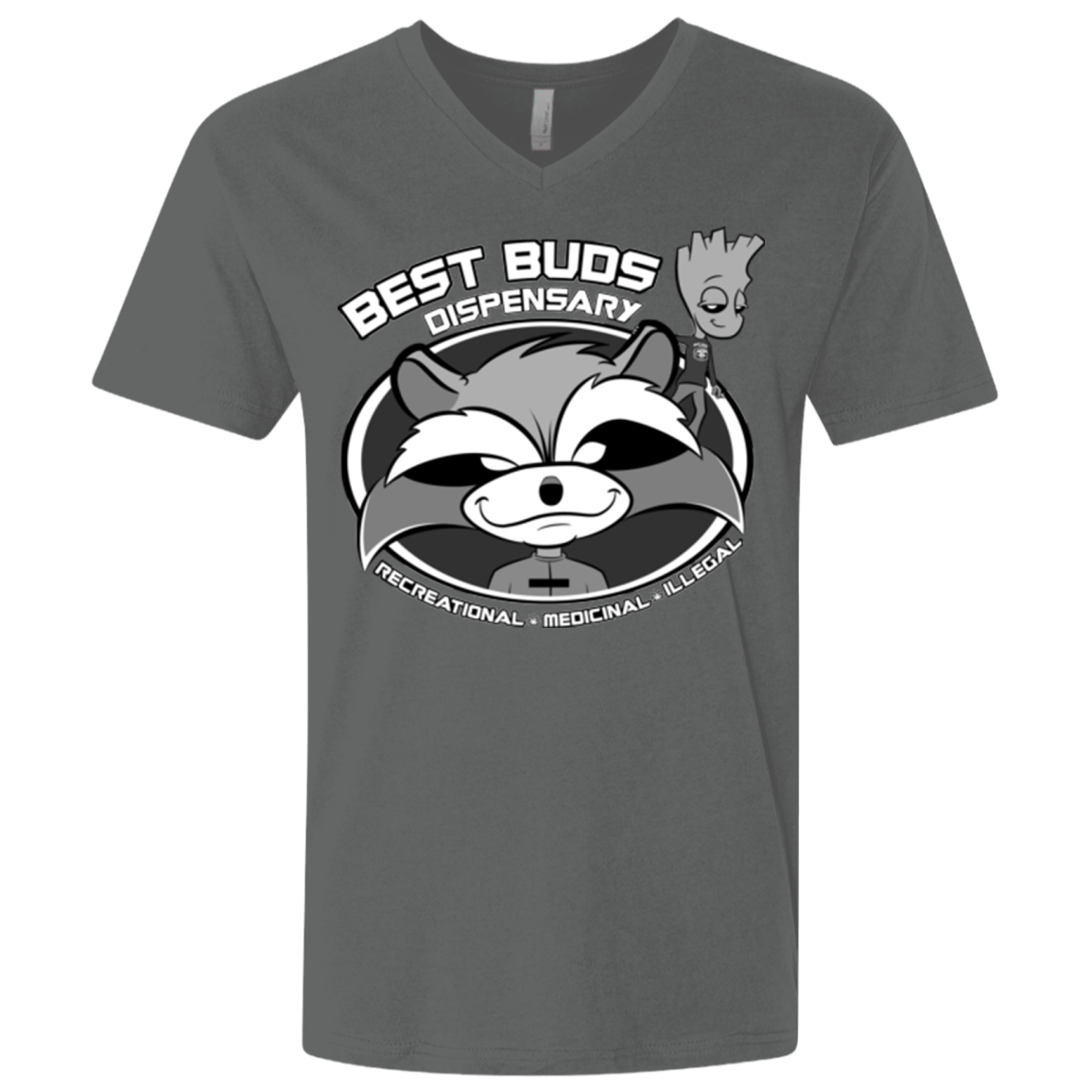 T-Shirts Heavy Metal / X-Small Guardians Of The Greenery Men's Premium V-Neck