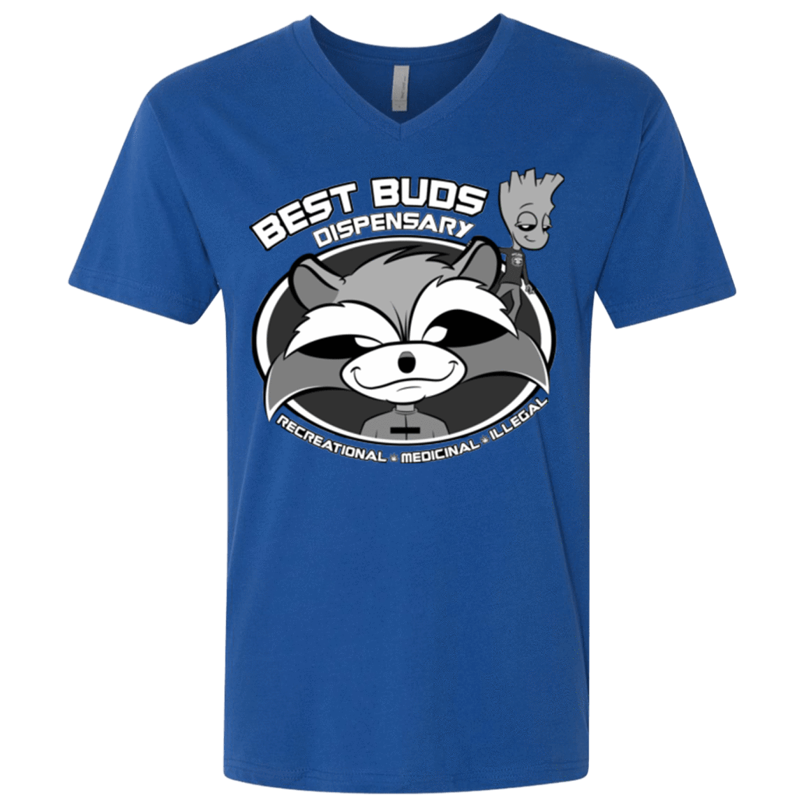 T-Shirts Royal / X-Small Guardians Of The Greenery Men's Premium V-Neck