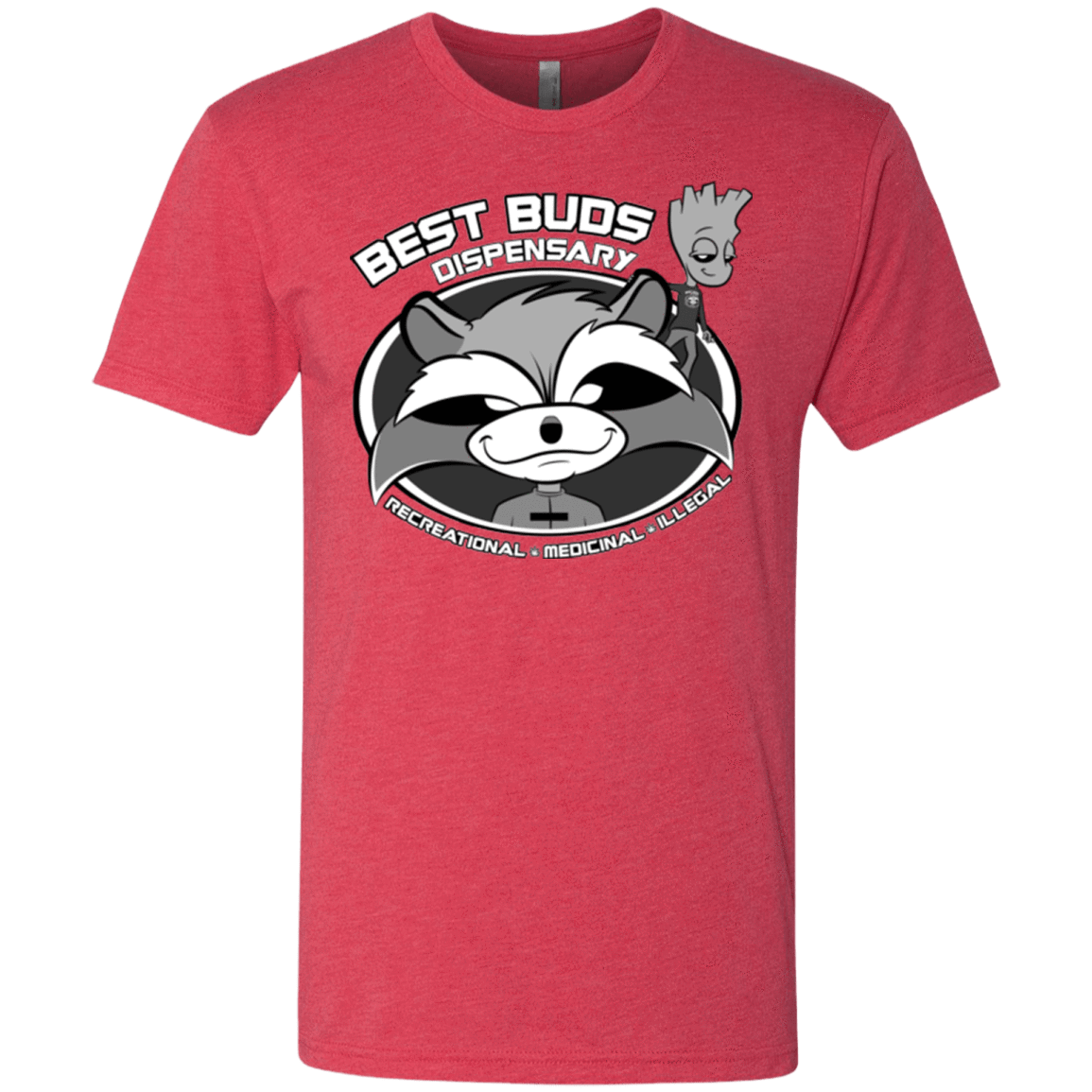 T-Shirts Vintage Red / Small Guardians Of The Greenery Men's Triblend T-Shirt