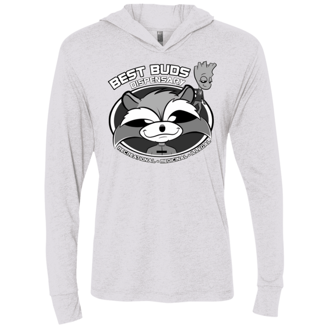 T-Shirts Heather White / X-Small Guardians Of The Greenery Triblend Long Sleeve Hoodie Tee