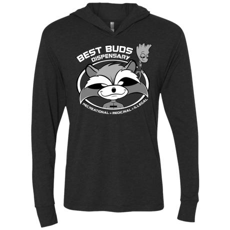 T-Shirts Vintage Black / X-Small Guardians Of The Greenery Triblend Long Sleeve Hoodie Tee