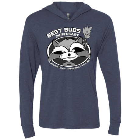 T-Shirts Vintage Navy / X-Small Guardians Of The Greenery Triblend Long Sleeve Hoodie Tee