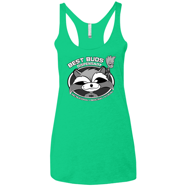 T-Shirts Envy / X-Small Guardians Of The Greenery Women's Triblend Racerback Tank