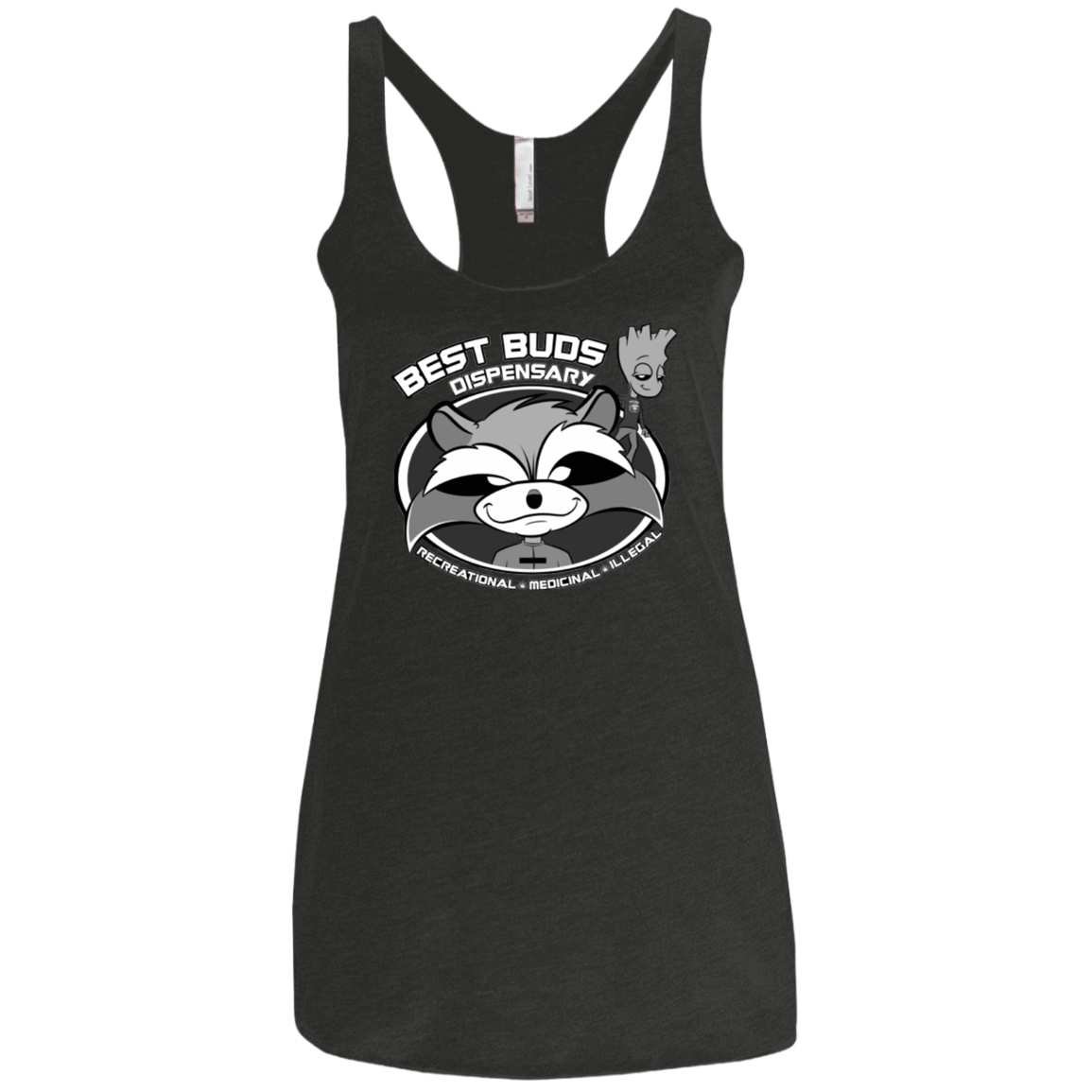 T-Shirts Vintage Black / X-Small Guardians Of The Greenery Women's Triblend Racerback Tank