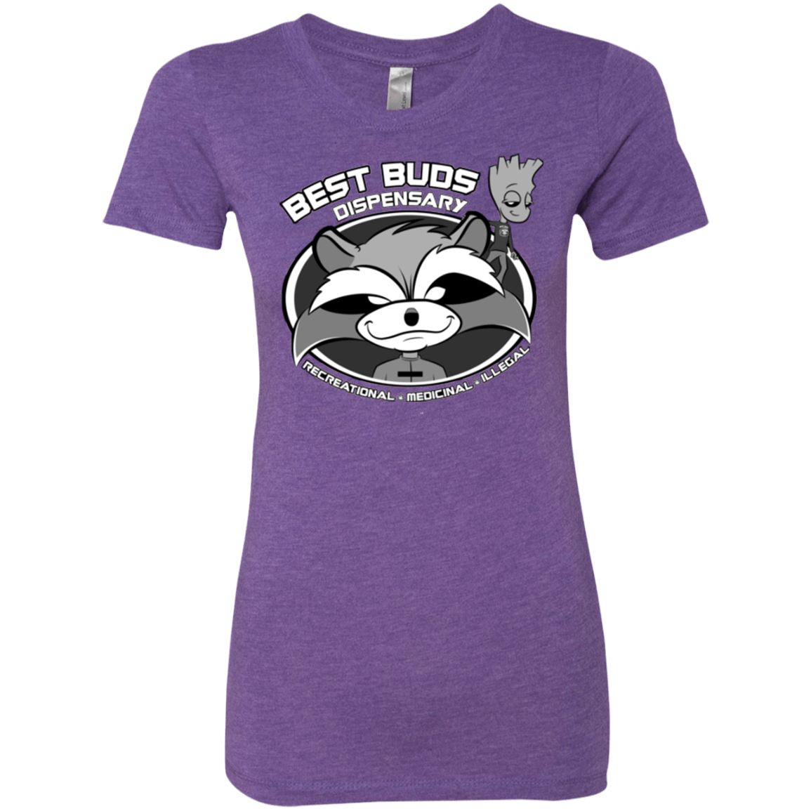 T-Shirts Purple Rush / Small Guardians Of The Greenery Women's Triblend T-Shirt