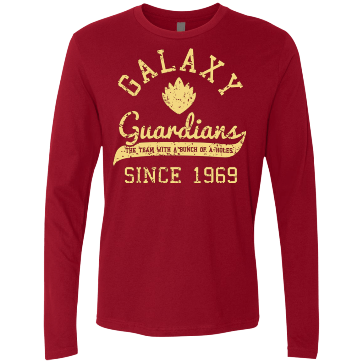 T-Shirts Cardinal / Small Guardians Since 1969 Men's Premium Long Sleeve
