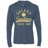 T-Shirts Indigo / X-Small Guardians Since 1969 Triblend Long Sleeve Hoodie Tee