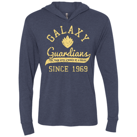 T-Shirts Vintage Navy / X-Small Guardians Since 1969 Triblend Long Sleeve Hoodie Tee