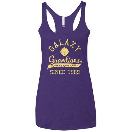 T-Shirts Purple / X-Small Guardians Since 1969 Women's Triblend Racerback Tank