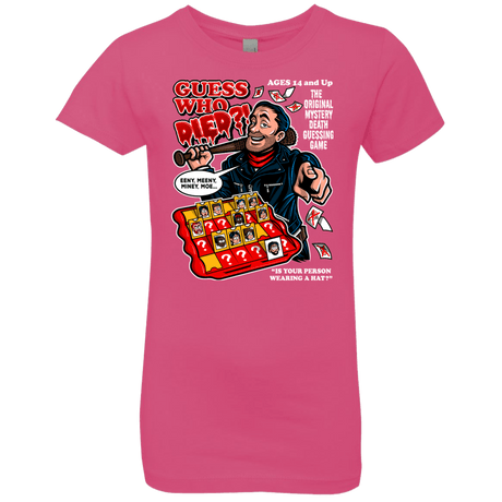 T-Shirts Hot Pink / YXS Guess who Died Girls Premium T-Shirt