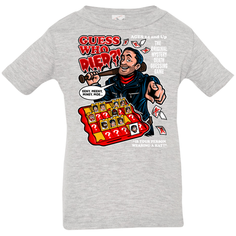 T-Shirts Heather / 6 Months Guess who Died Infant PremiumT-Shirt