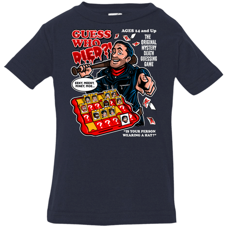 T-Shirts Navy / 6 Months Guess who Died Infant PremiumT-Shirt