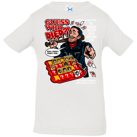 T-Shirts White / 6 Months Guess who Died Infant PremiumT-Shirt