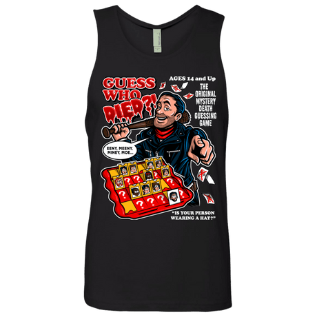 T-Shirts Black / Small Guess who Died Men's Premium Tank Top