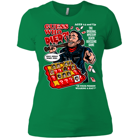 T-Shirts Kelly Green / X-Small Guess who Died Women's Premium T-Shirt
