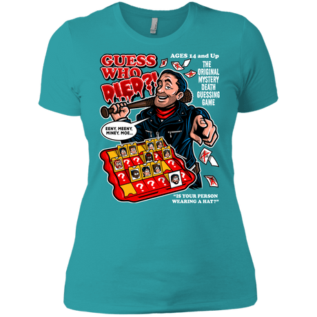 T-Shirts Tahiti Blue / X-Small Guess who Died Women's Premium T-Shirt