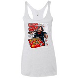 T-Shirts Heather White / X-Small Guess who Died Women's Triblend Racerback Tank