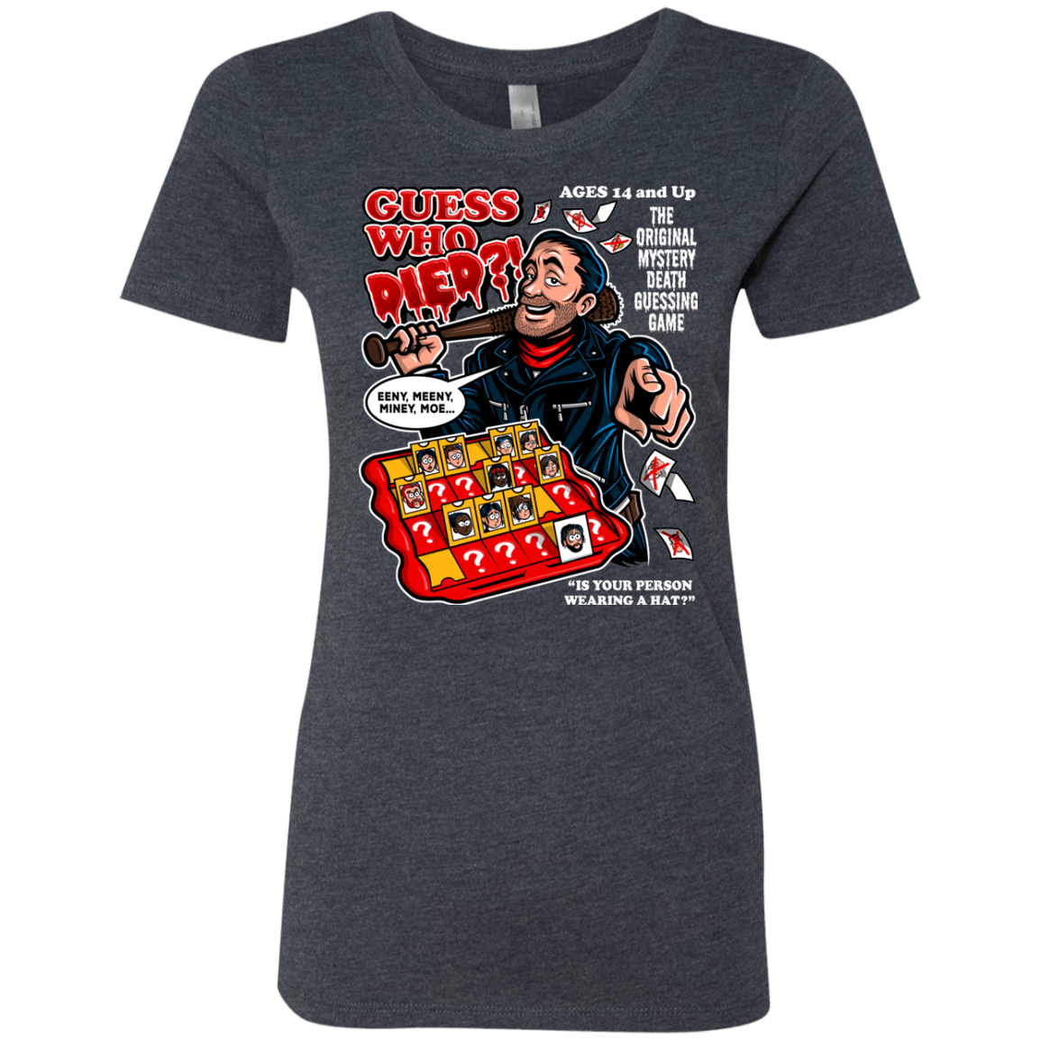 T-Shirts Vintage Navy / Small Guess who Died Women's Triblend T-Shirt