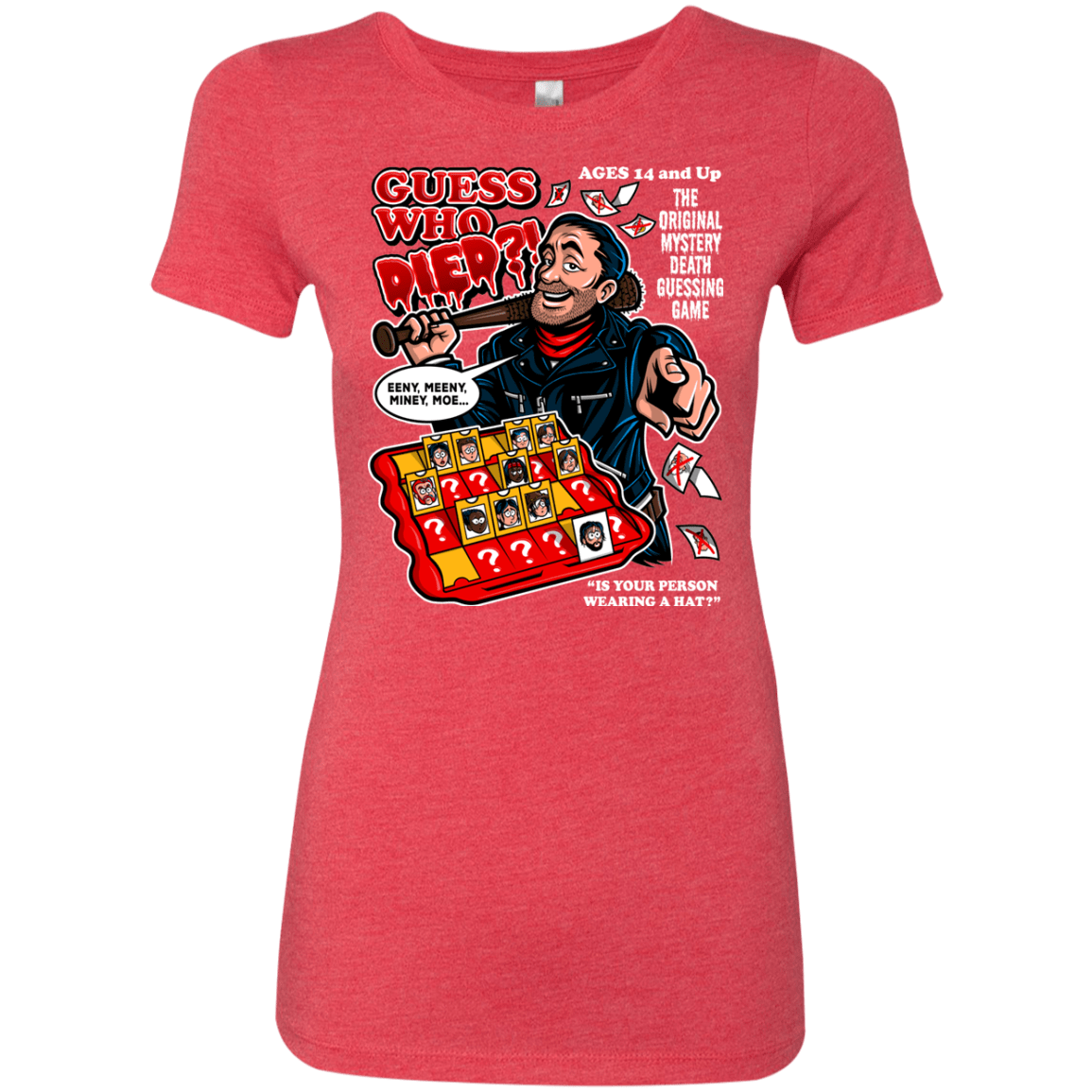 T-Shirts Vintage Red / Small Guess who Died Women's Triblend T-Shirt