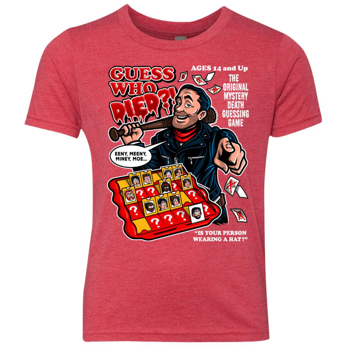 T-Shirts Vintage Red / YXS Guess who Died Youth Triblend T-Shirt