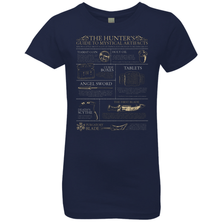T-Shirts Midnight Navy / YXS Guide To Mystical Artifacts Girls Premium T-Shirt
