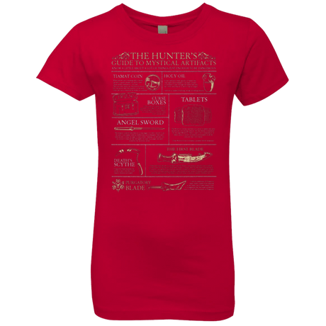 T-Shirts Red / YXS Guide To Mystical Artifacts Girls Premium T-Shirt