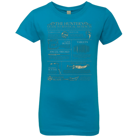 T-Shirts Turquoise / YXS Guide To Mystical Artifacts Girls Premium T-Shirt