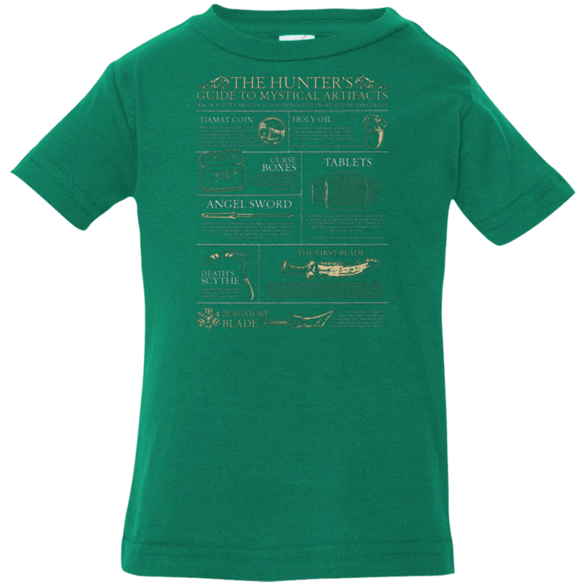 T-Shirts Kelly / 6 Months Guide To Mystical Artifacts Infant Premium T-Shirt