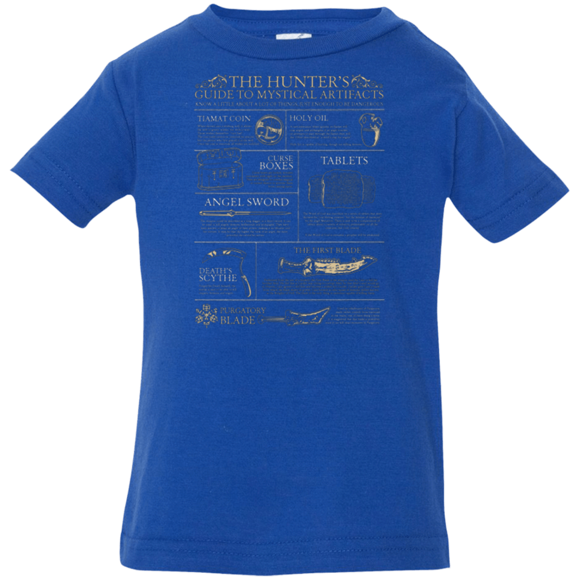 T-Shirts Royal / 6 Months Guide To Mystical Artifacts Infant Premium T-Shirt