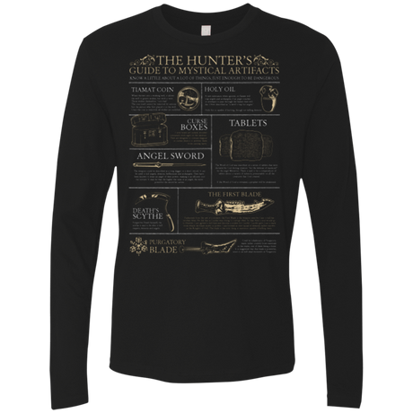 T-Shirts Black / Small Guide To Mystical Artifacts Men's Premium Long Sleeve