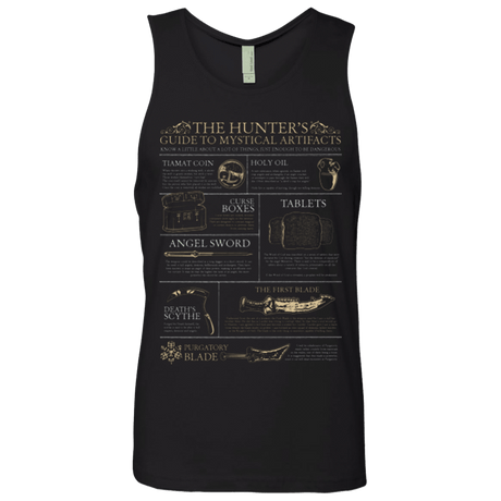 T-Shirts Black / Small Guide To Mystical Artifacts Men's Premium Tank Top