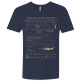 T-Shirts Midnight Navy / X-Small Guide To Mystical Artifacts Men's Premium V-Neck