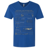 T-Shirts Royal / X-Small Guide To Mystical Artifacts Men's Premium V-Neck