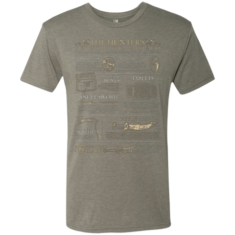 T-Shirts Venetian Grey / Small Guide To Mystical Artifacts Men's Triblend T-Shirt