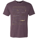 T-Shirts Vintage Purple / Small Guide To Mystical Artifacts Men's Triblend T-Shirt