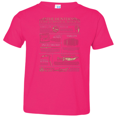 T-Shirts Hot Pink / 2T Guide To Mystical Artifacts Toddler Premium T-Shirt