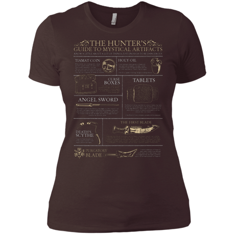 T-Shirts Dark Chocolate / X-Small Guide To Mystical Artifacts Women's Premium T-Shirt