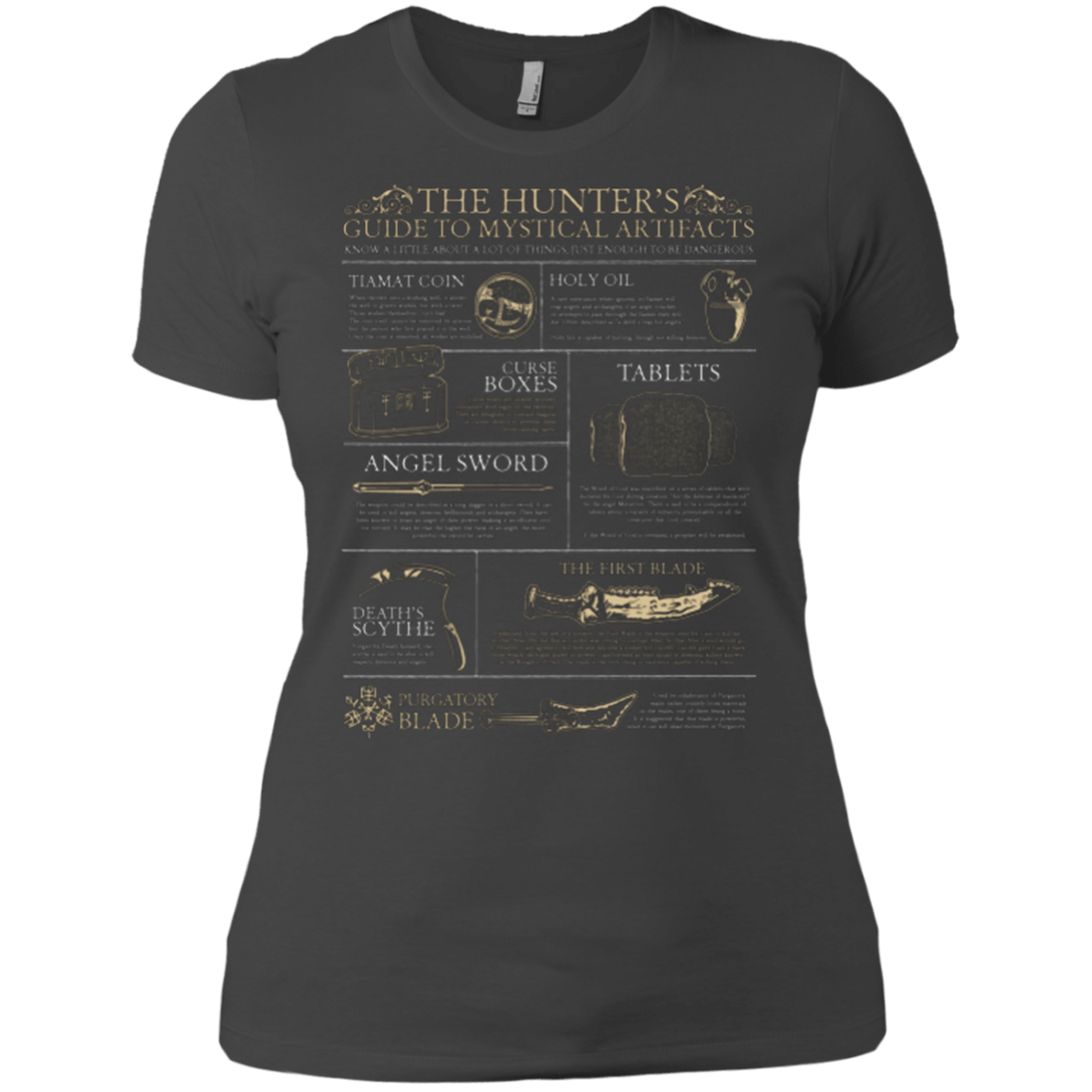 T-Shirts Heavy Metal / X-Small Guide To Mystical Artifacts Women's Premium T-Shirt