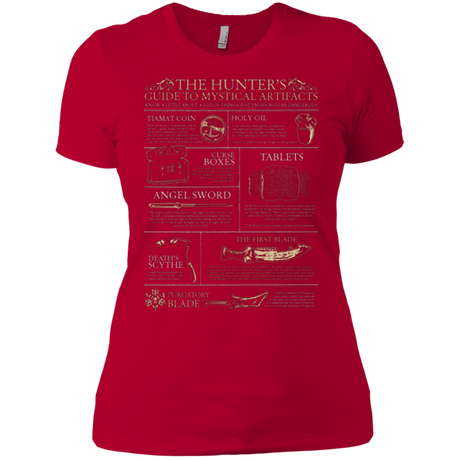 T-Shirts Red / X-Small Guide To Mystical Artifacts Women's Premium T-Shirt