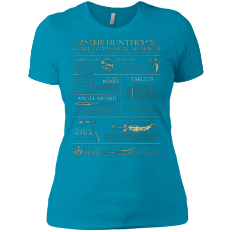 T-Shirts Turquoise / X-Small Guide To Mystical Artifacts Women's Premium T-Shirt