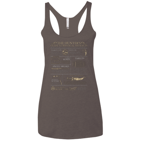 T-Shirts Macchiato / X-Small Guide To Mystical Artifacts Women's Triblend Racerback Tank