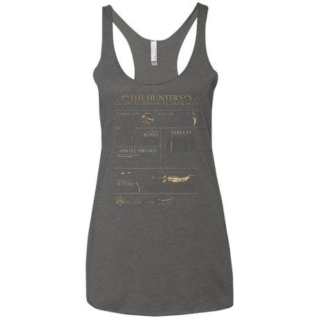 T-Shirts Premium Heather / X-Small Guide To Mystical Artifacts Women's Triblend Racerback Tank