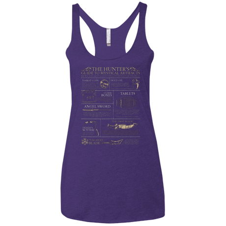 T-Shirts Purple / X-Small Guide To Mystical Artifacts Women's Triblend Racerback Tank