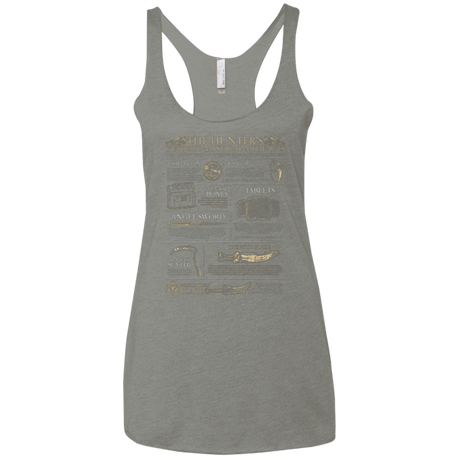 T-Shirts Venetian Grey / X-Small Guide To Mystical Artifacts Women's Triblend Racerback Tank