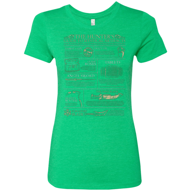 T-Shirts Envy / Small Guide To Mystical Artifacts Women's Triblend T-Shirt