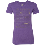 T-Shirts Purple Rush / Small Guide To Mystical Artifacts Women's Triblend T-Shirt
