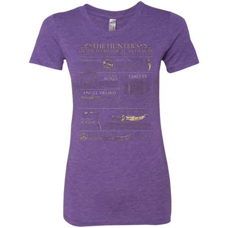 T-Shirts Purple Rush / Small Guide To Mystical Artifacts Women's Triblend T-Shirt